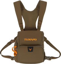 Binocular Harness Chest Pack with Rangefinder Pouch Bino Case for Hunting Hiking