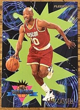 Sam Cassell 1994-95 Fleer NBA Rookie Sensation Card #4 Houston Rockets Free Ship. rookie card picture
