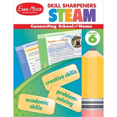 Skill Sharpeners: Steam, Grade 6 (Paperback or Softback)