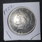 1922 Peace Silver Dollar