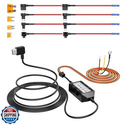 VIOFO HK4 Hardwire Kit with 8pcs Full Set Circuit Fuse Tap, Type-