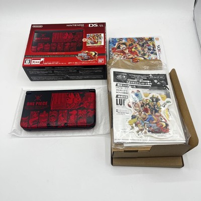 Nintendo 3DS LL One Piece Unlimited World Red Luffy Ver Limited