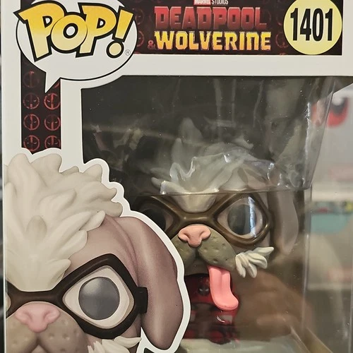 Funko Pop! Vinyl Dogpool Deadpool & Wolverine Marvel #1401 Figure, Standard Size