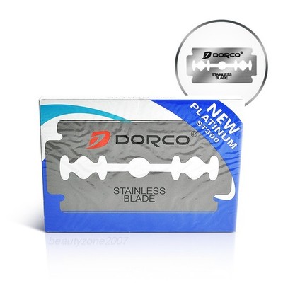 ST300 Platinum Double Edge Razor Blades | 100 Blades (1 Box)