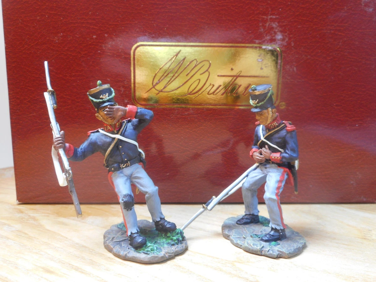 Coffret Britains Infantry Active Service #195 – 1/32 – Années 30 – Plomb – Occasion