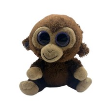 Ty Beanie Boos Boo Buddy 2010 Coconut the Monkey (Solid Eyes) Plush Toy 9"