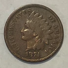 1874 Indian Head Cent, Fine condition for 150 yrs old, hard to find one as nice.