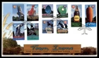 Mayfairstamps New Zealand FDC 1998 town icons First Day Cover aaw_46871
