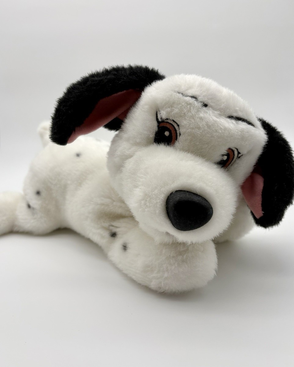 90's Vintage 12” Dog Plush ~ Jewel from 101 Dalmations ~ Disney