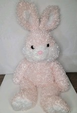 Dan Dee Collectors Choice Easter Bunny Rabbit Stuffed Animal Pink Plush Toy