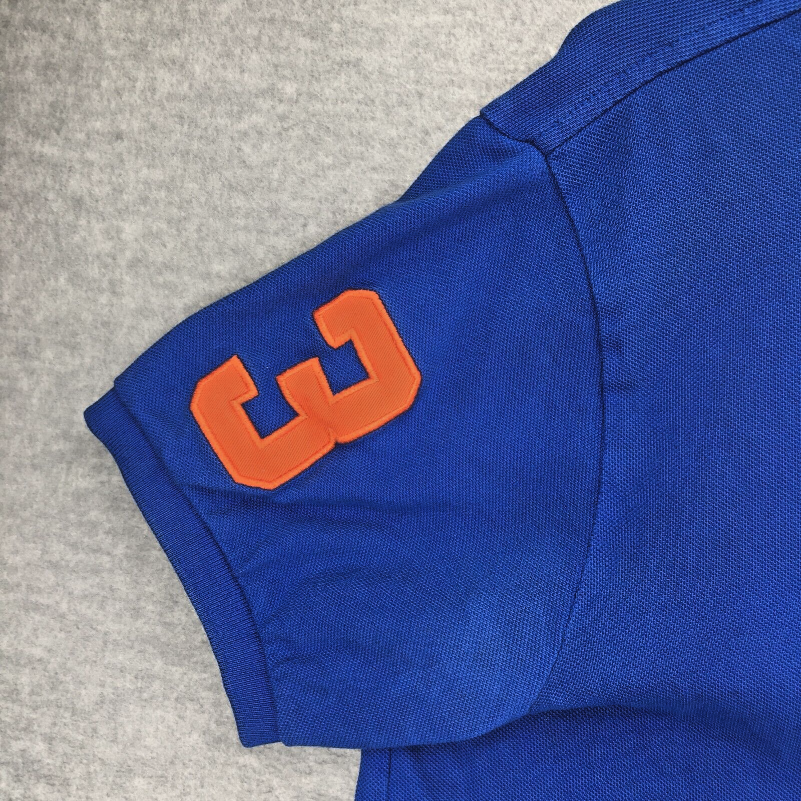 Polo Ralph Lauren Maglietta Rugby GRANDE Big Pony Logo #3 Blu