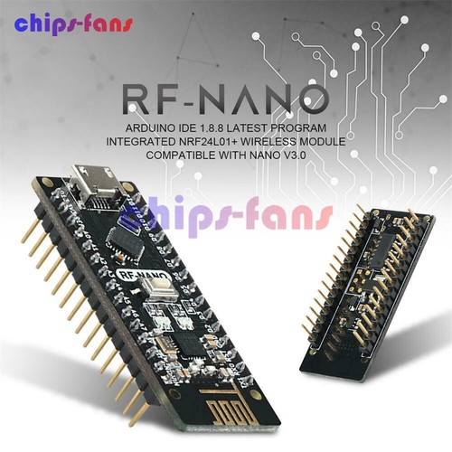 RF-Nano Integrated Board Micro USB Interface NANO V3.0 NRF24L01 For Arduino DIY - Picture 2 of 8
