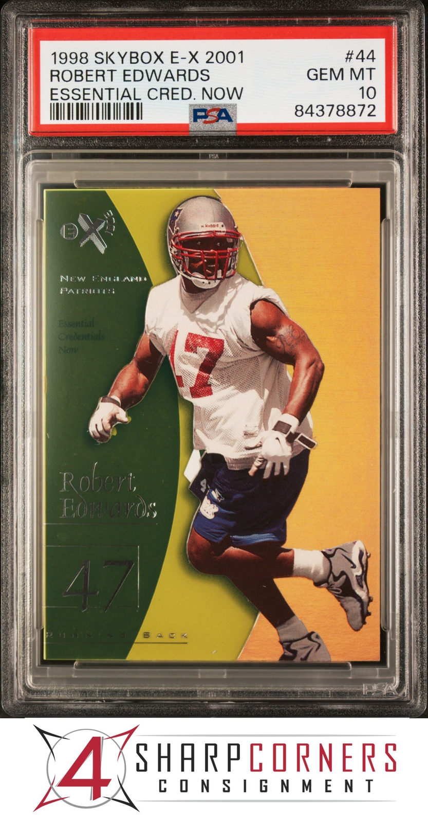 Robert Edwards Skybox E-X2001 #44 Essential Credentials Now