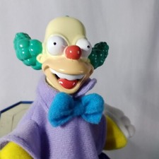 2002 Krusty the Clown The Simpsons Jack-In-The-Box Musical Wind Up Toy, Works 