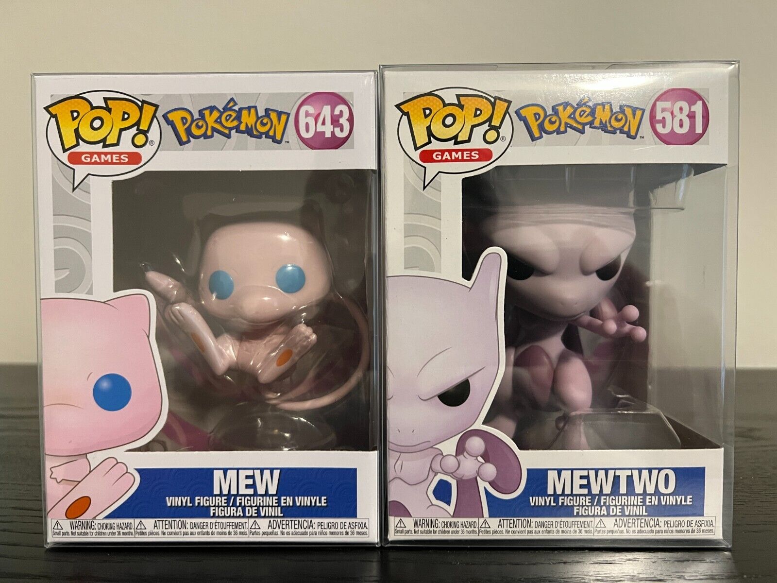 Funko Pop Jeu Pokemon Go Pikachu 553 # Mewtwo #581 # Pyroli 629