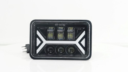 Pair 4x6" LED Headlights H4666 Beam For Pontiac Firebird 1991-1997 Trans Sport - Vídeo 1 de 1
