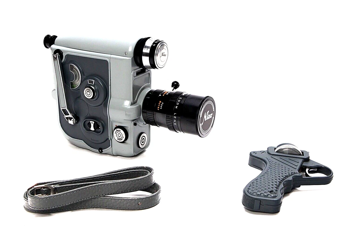 Braun Nizo-8 (8mm) Allmat Mod. 2 Nizo Zoom Lens 1.8 F=9-28 W/Nizo.