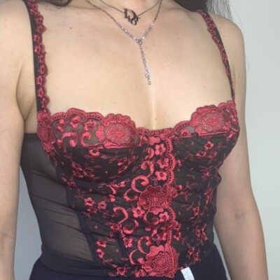 Rare Lise Charmel French Bustier Corset Bra