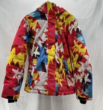 Arctic Queen Ski Snow Jacket Women’s Small Blue Pink Outdoors Camping Bimodal