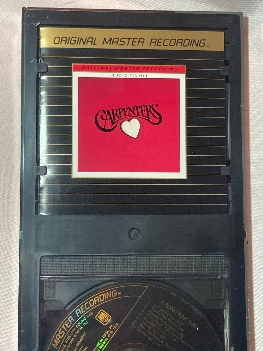 カーペンターズ／ア・ソング・フォー・ユー／モービル24k GOLD CD Carpenters A Song For You 24KT GOLD CD Mobile Fidelity MFSL