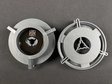 1 Pair Pro 1/4'' TELEFUNKEN NAB Hub Adapters For Reel To Reel Tape Recorders