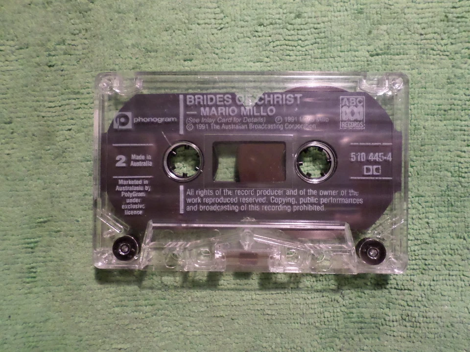 Brides Of Christ. Australian Television Series Soundtrack. Cassette Tape. 1991. - Image 3 of 4