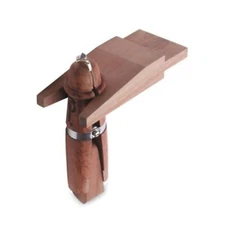 EuroTool Mahogany Ring Clamp with Collar and Custom Bench Pin | RCL-653.02