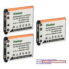 Kastar Replacement Battery for Fuji NP-45 NP-45A BC-45B Fujifilm FinePix JV150