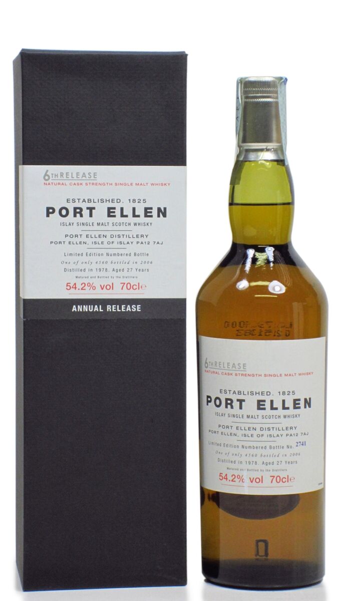 Port Ellen (silent) - 6th Release 1978 27 year old Whisky Port Ellen (silent) - 6th Release 1978 27 year old Whisky