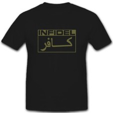Infiel Infiel Islam Cruzado Infiel Cruzado Caballero Cruzado - Camiseta #3999