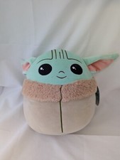 Squishmallows Star Wars Baby Yoda The Child 10” Plush Grogu Mandalorian Official