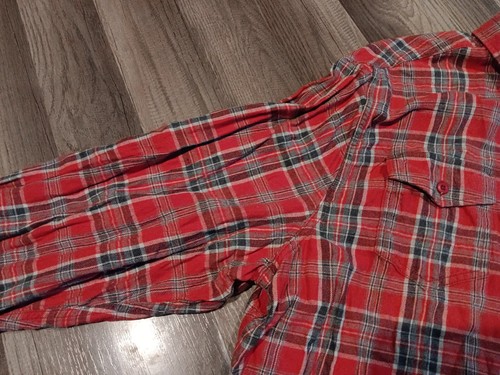 Brothers sons camicia a quadri uomo taglia 2XL rosso multicolore in flanella - Foto 3 di 17