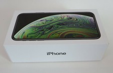 Apple iPhone Xr BOX ONLY With Paperwork Decals NEW NO PHONE JUST A BOX 64GB