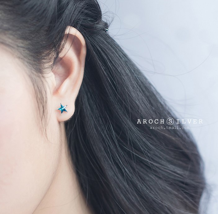 Best Tiny Sleeper Earrings Discount - Foto 2