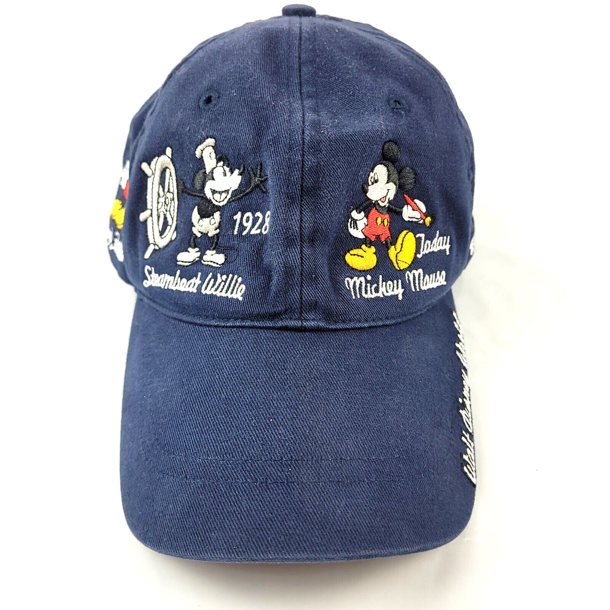Walt Disney World Evolution Of Mickey Adjustable Hook And Closure