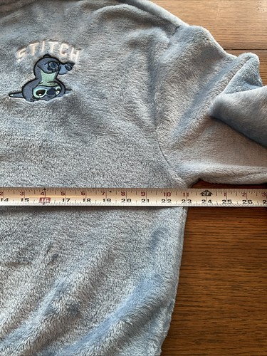 Disney’s LILO and Stitch Fleece Warm-Up Suit. Jacket is 3/4 Zip New No Tags - Picture 6 of 11