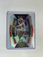 2021 Panini NFL Select DieCut Silver Prizm Rookie RC 197 Demetric Felton Browns
