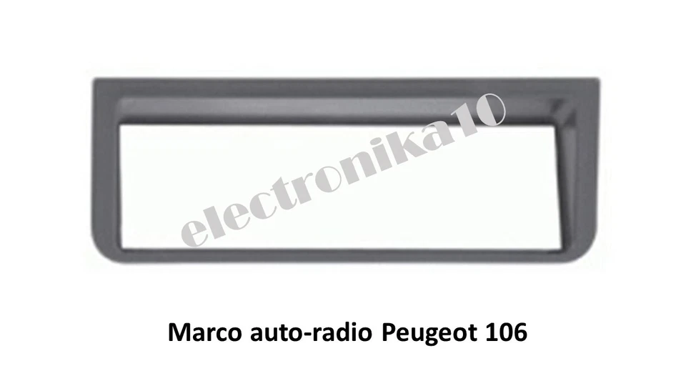 kit Marco de montaje auto-radio Peugeot 106 embellecedor - Imagen 3 de 4