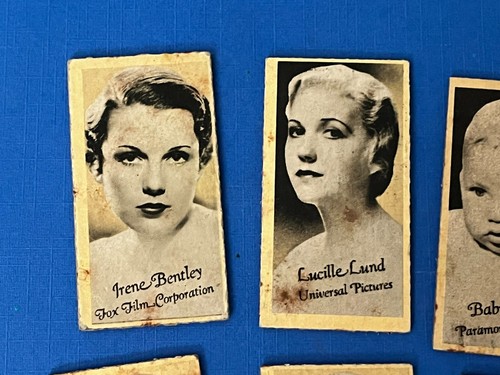 Vintage 1935 Peerless Scales Vending Machine Movie Star Engrav-O-Tints Lot 13 - Picture 5 of 9