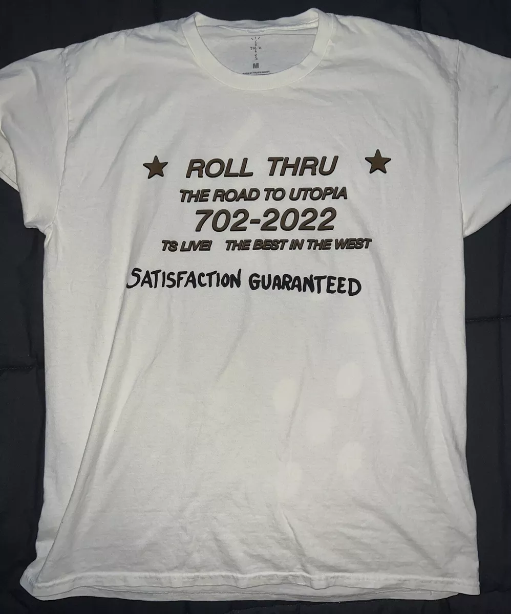 Travis Scott Cactus Jack Las Vegas Live Small Roll Thru T-Shirt