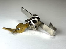 Genuine CRL 963L Chrome Tamper Proof Display Cabinet Sliding Glass Door Lock Kit