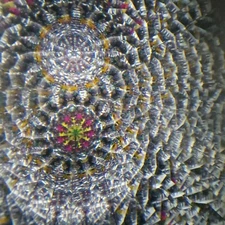 Handmade Kaleidoscope David Sugich  - Gorgeous Colors.