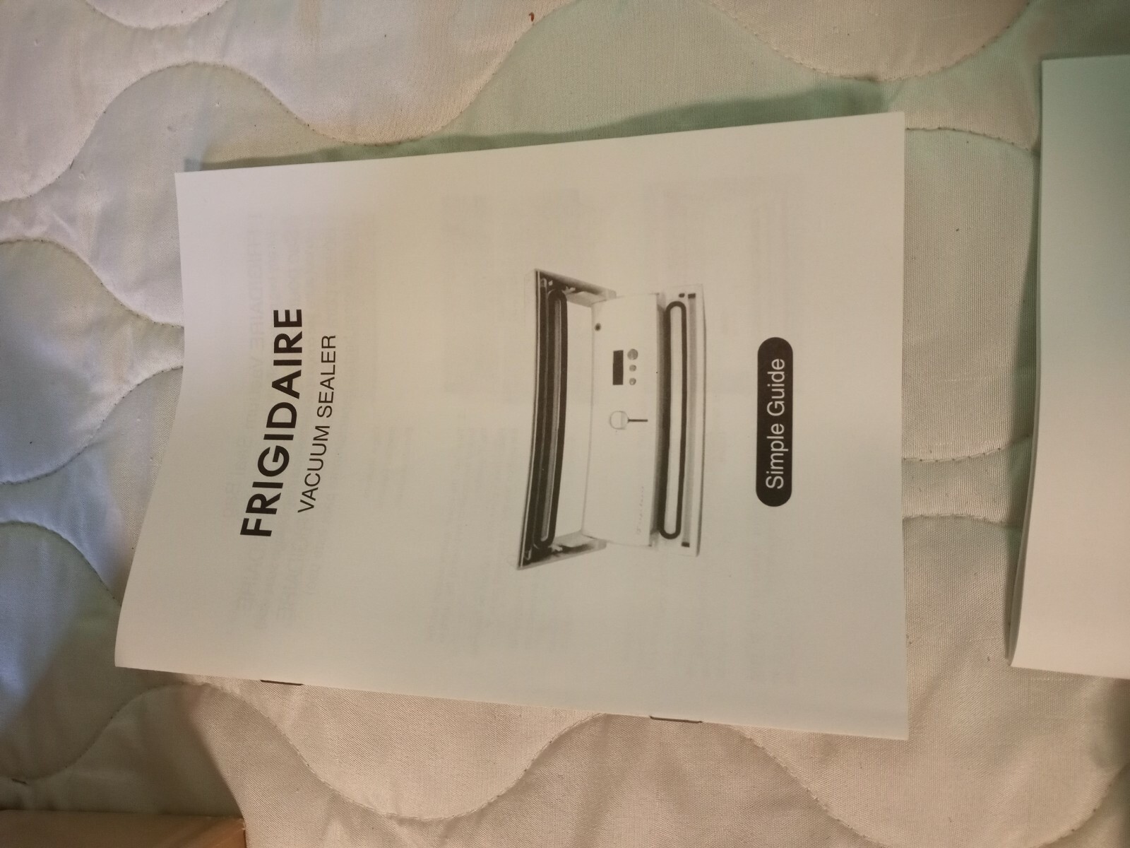 Frigidaire+Vacuum+Sealer+Electrolux+3+Position+Sealing+Food+Saver+V2440