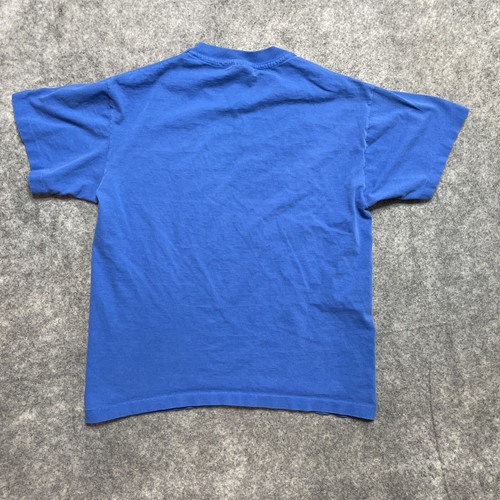 Vintage Nasa T Shirt Adult Medium Blue Logo Space Mens Single Stitch 90s - Picture 7 of 9