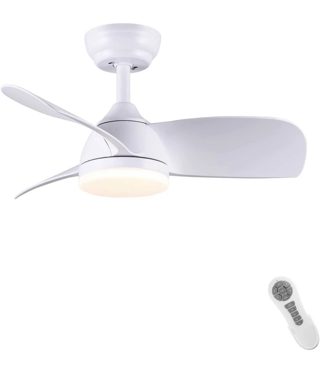 Omega Casablanca White Ceiling Fan With Light Remote Shelly Lighting