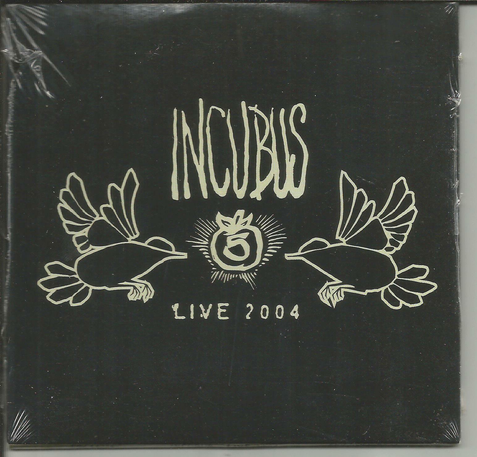 Incubus LIVE 2004 with 4 RARE LIVE trx PROMO BONUS CD Single SEALED Limited USA