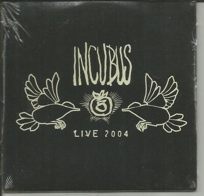 Incubus LIVE 2004 with 4 RARE LIVE trx PROMO BONUS CD Single SEALED Limited USA