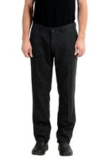 Hugo Boss "T-Rice-2-W" Men's Wool Silk Striped Casual Pants US 34 IT 50
