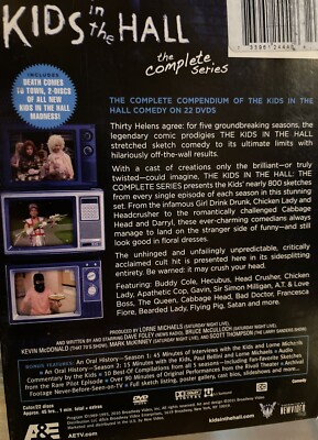 Kids in the Hall:Complete Series 1989-1994(DVD,22-Disc Set,Seasons