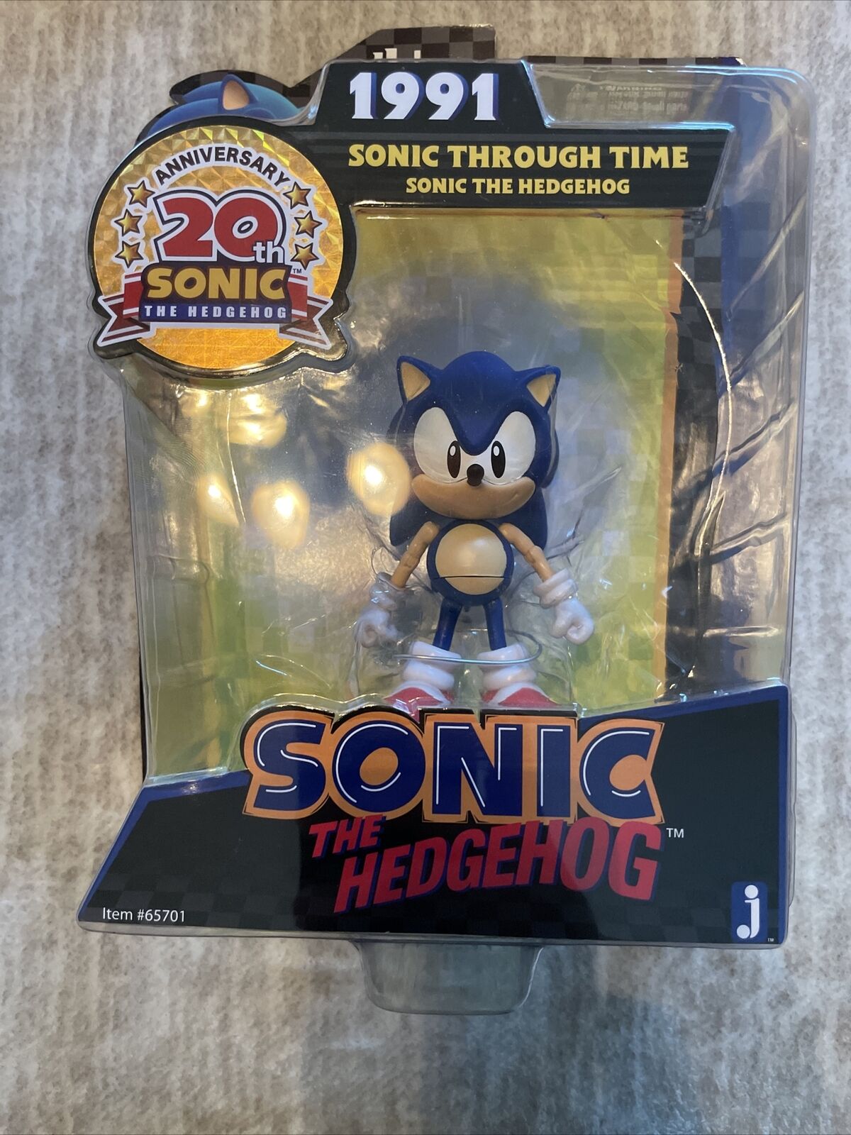 Boneco Sonic 1991 Action Figure Edição Aniversario :: vendas